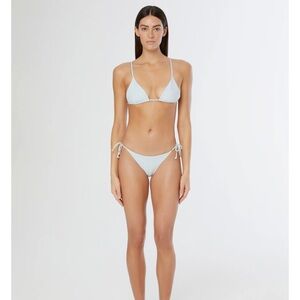 Onia Pale Blue Kate Bikini Bottom
Size Medium